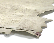 Treaty of Waitangi replica by Daniel Reeve and NZMS