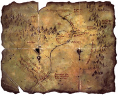 Lord of the Rings orc map by Daniel Reeve