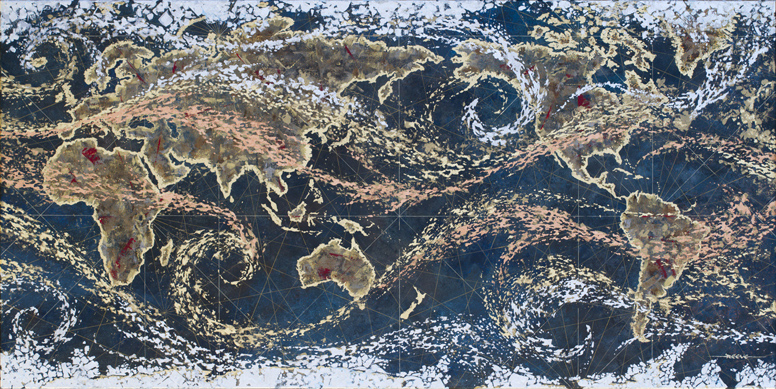 Metal Earth painting by Daniel Reeve